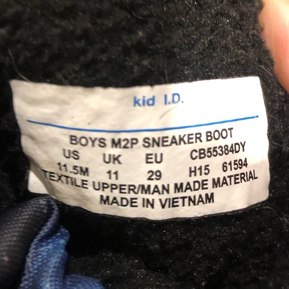 COPY - Disney Star Wars Boys M2P Sneaker Snow Boot Size 11.5T - Picture 6 of 7